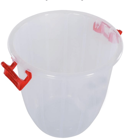 Nakoda Plastic Turbo Bucket with Lid for Multipurpose Storage-Bucket/Drum,50 LTR (Opaque), (47.1(D) x 57.2) cm - Image 2